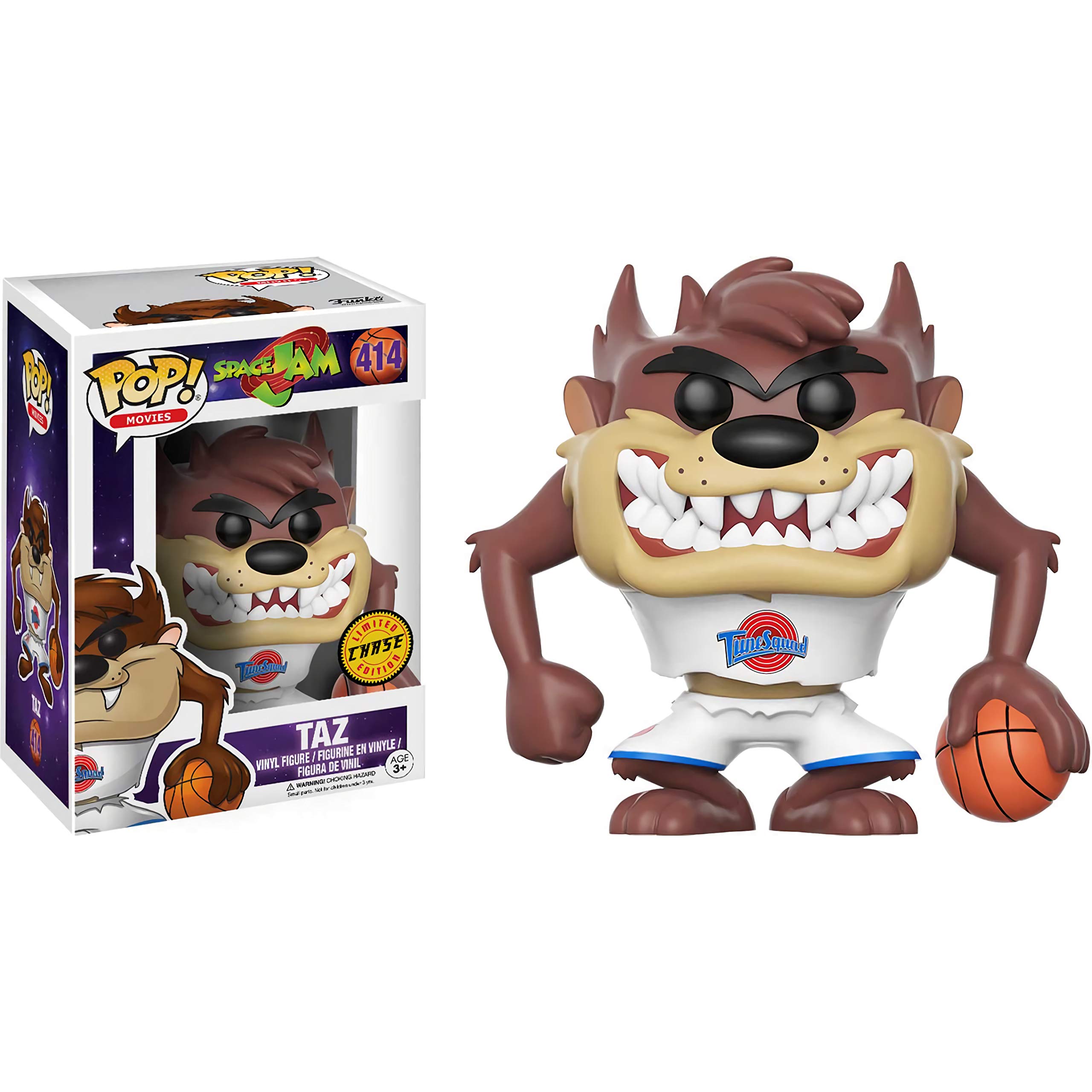 スポーツ Funko Pop Space Jam set Taz (Chase Edition): Space Jam x Funko POP! Movies Vinyl